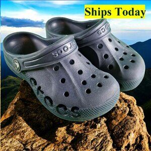 Crocs Classic Youth Size 11 Blue Comfort Shoes 12439